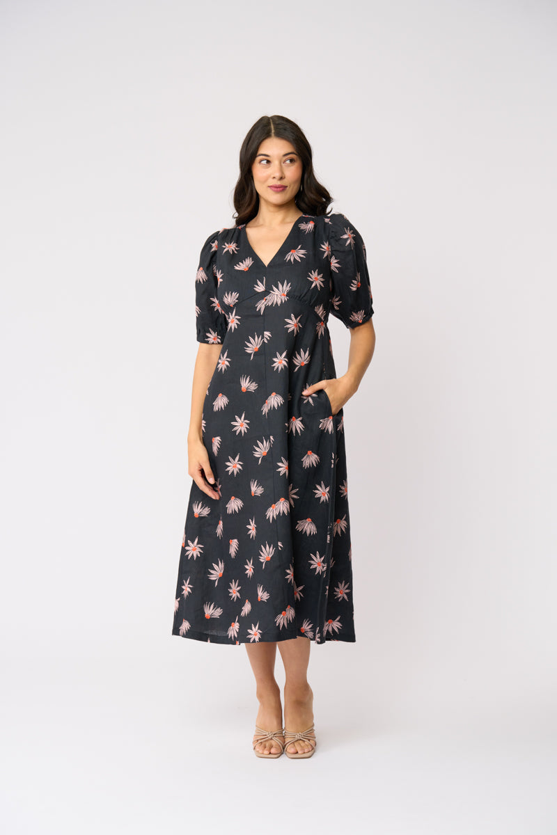 Empire-ly Yours Dress in In Flower 8287