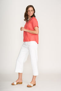 Foil V Benefits Top - Melon FO8183