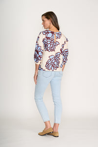 Foil Flex Appeal Top - Bloom 8318