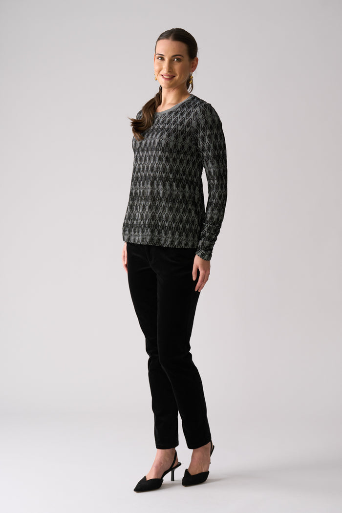 Foil Of Your Own Accord Jean in Black 6854