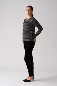 Foil Of Your Own Accord Jean in Black 6854