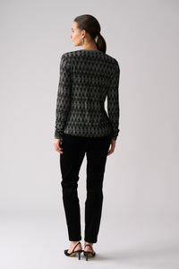 Foil Of Your Own Accord Jean in Black 6854