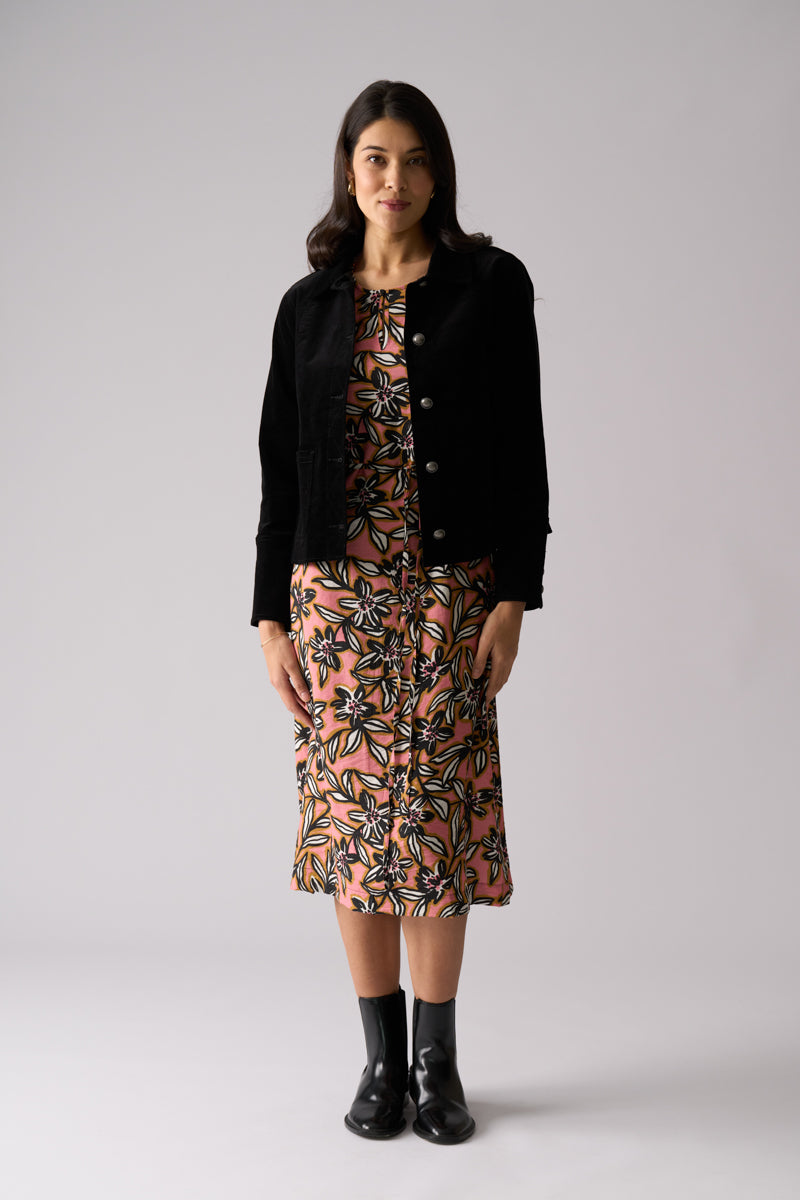 Foil Pre-Record Jacket in Black 8528