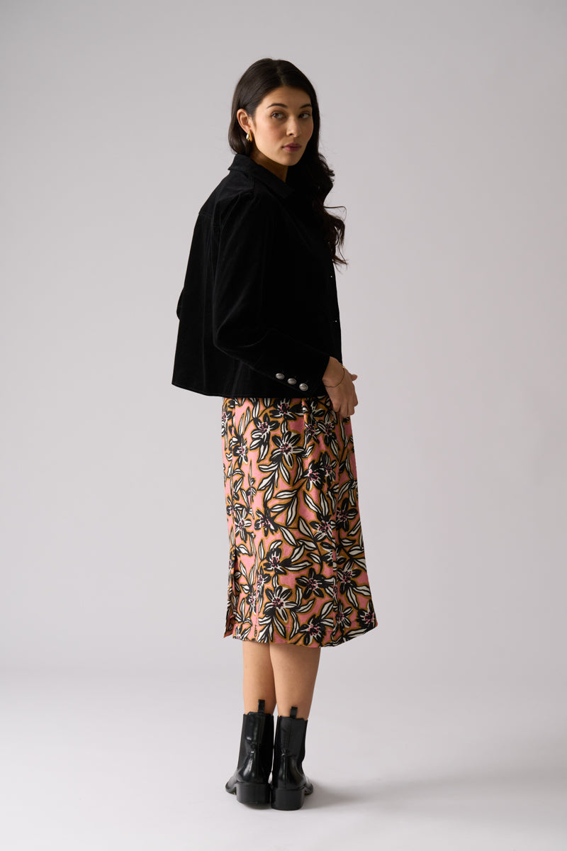 Foil Pre-Record Jacket in Black 8528