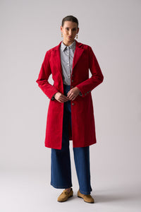 Foil Cordially Invited Coat in Rose 8529