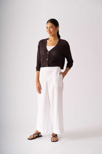 Hooked On You Cardigan in Sable 8589
