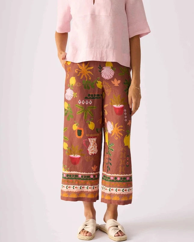It's Only Natural Pant in Salsa FO6918
