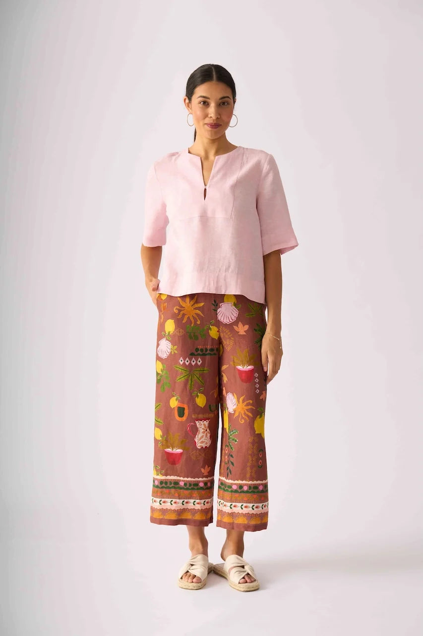 It's Only Natural Pant in Salsa FO6918