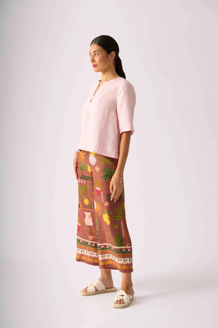 It's Only Natural Pant in Salsa FO6918