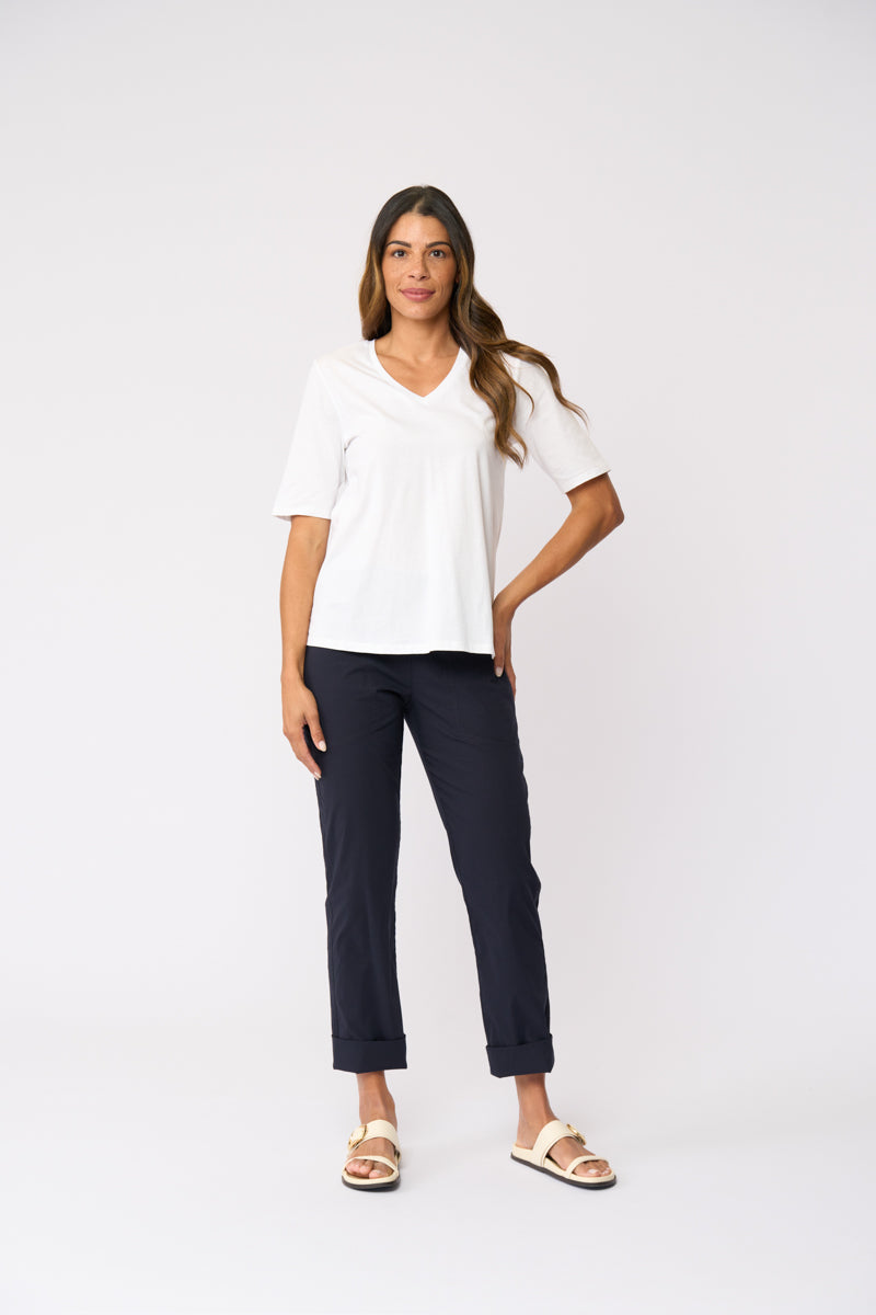 Gemini Pants in True Navy 7832