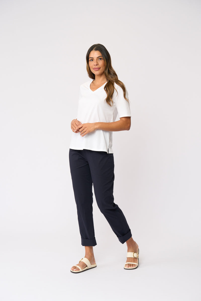 Gemini Pants in True Navy 7832
