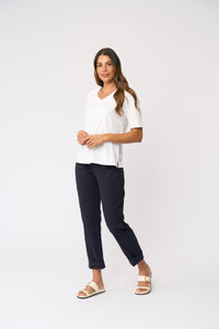 Gemini Pants in True Navy 7832