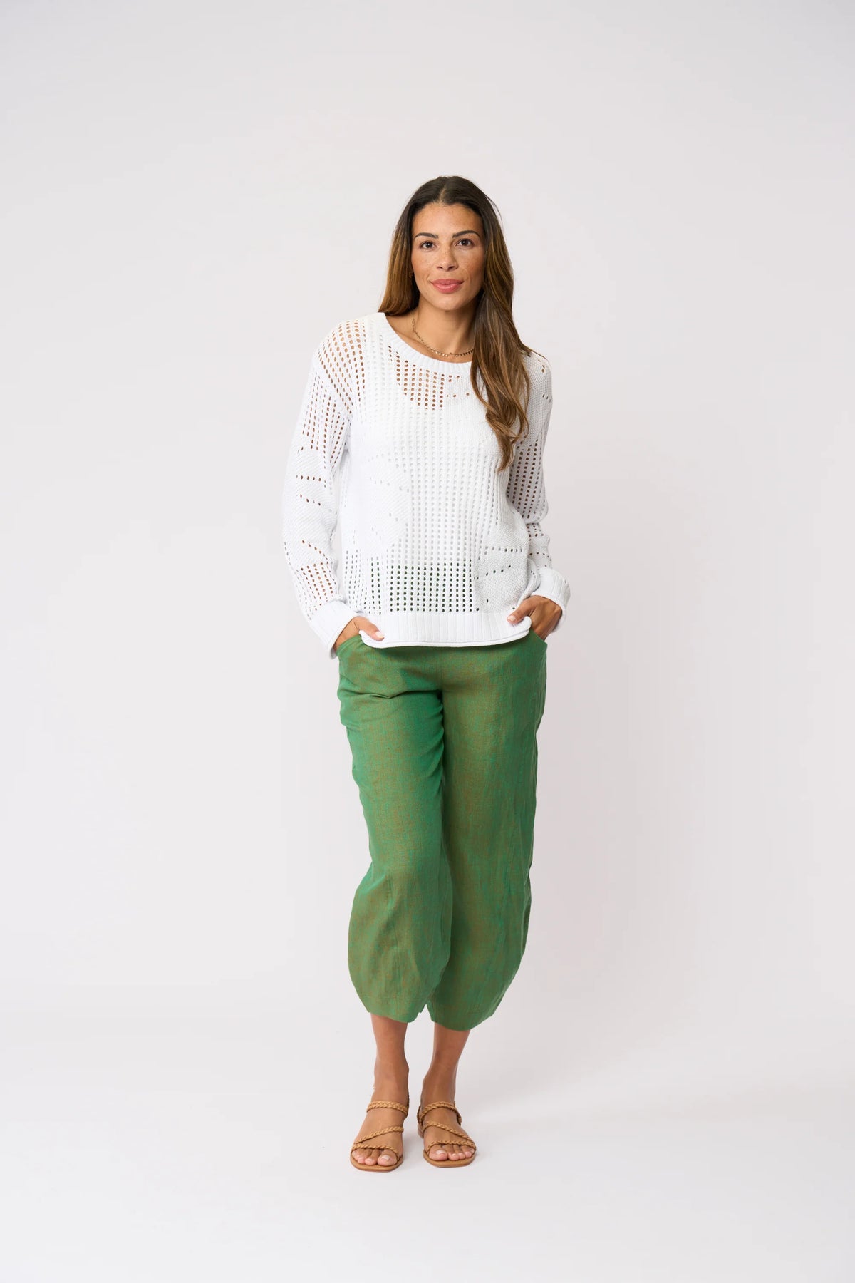 Foil Triumphant Pants in Opal  FO8696