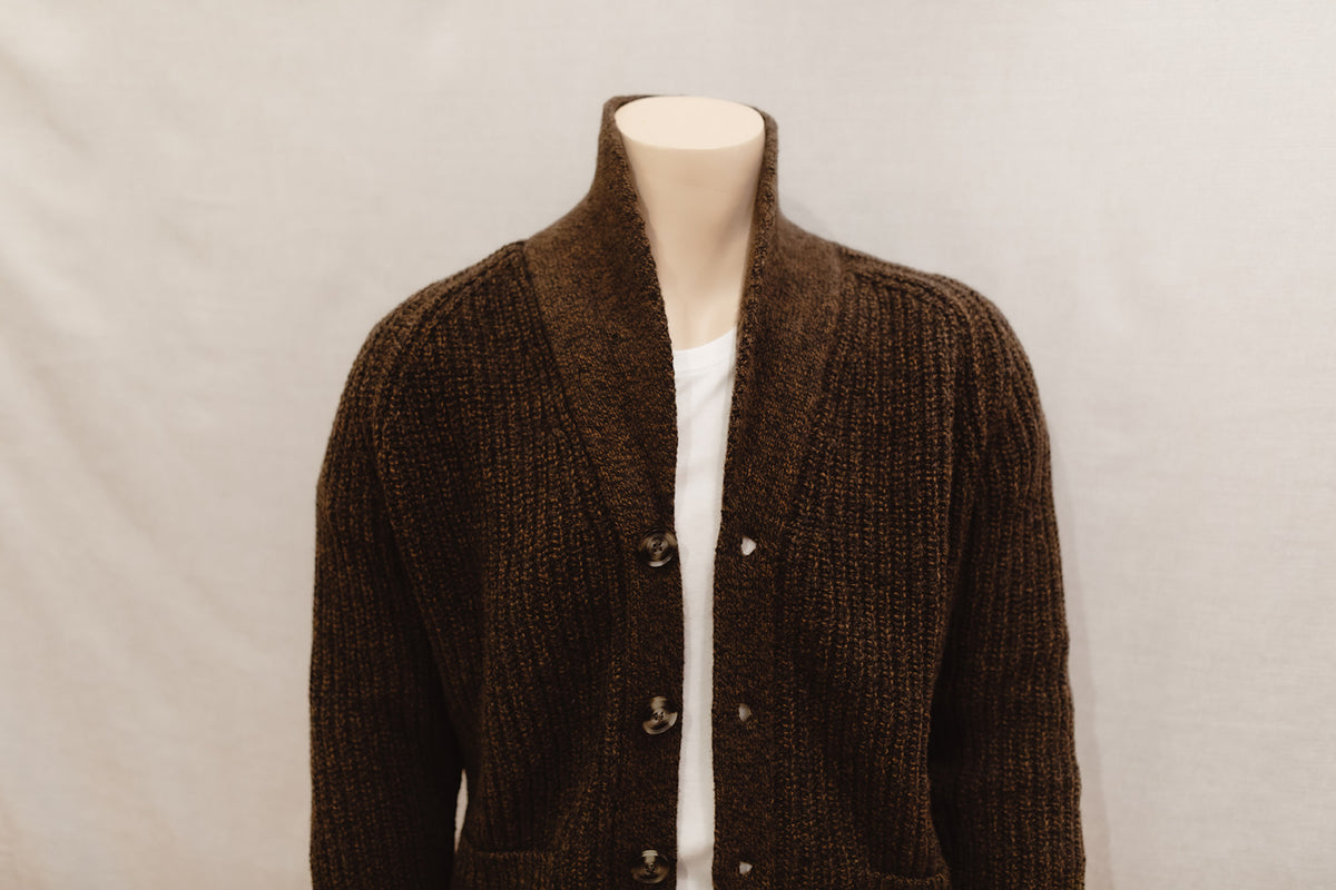 Fisherman's Shawl Collar Cardigan