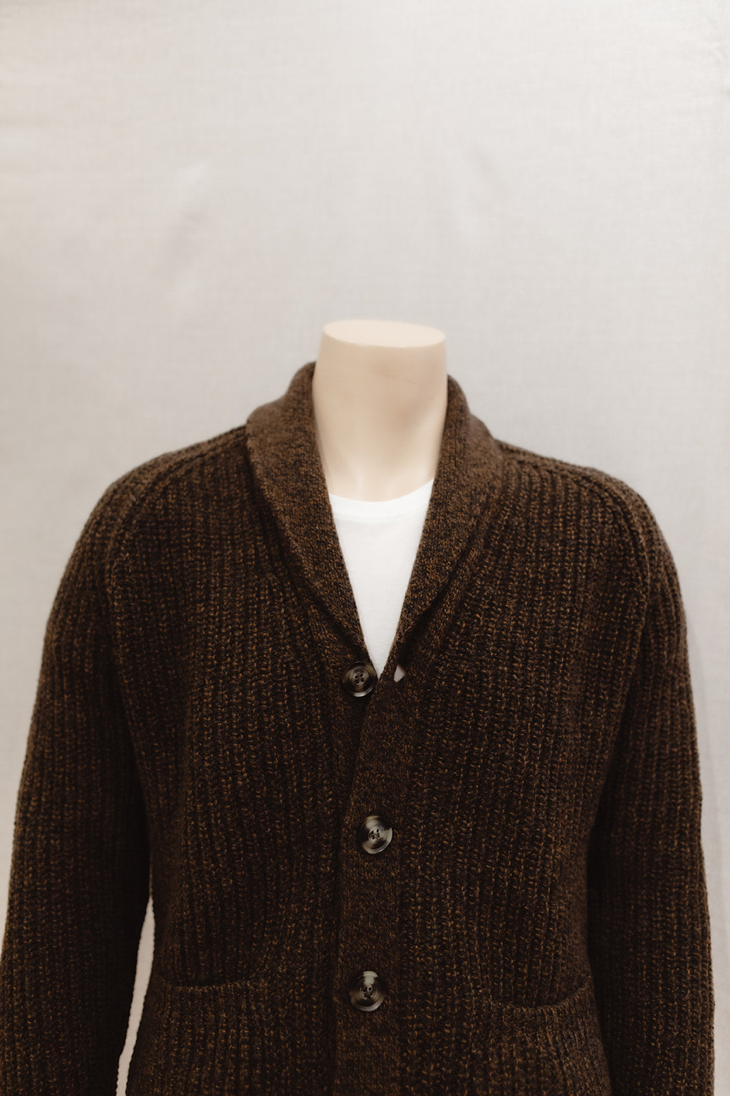 Fisherman's Shawl Collar Cardigan