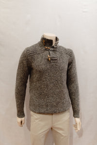 Fisherman Men's Toggle Button Jumper