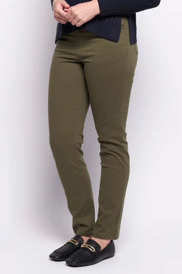 Foil Holey Moley Trouser in Hunter