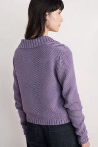 Forest Ridge Cardigan in Echium