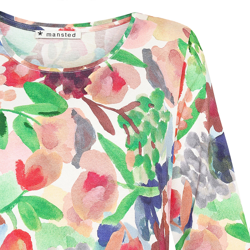 Mansted Gabrielle Potato Flower Dress in Rose