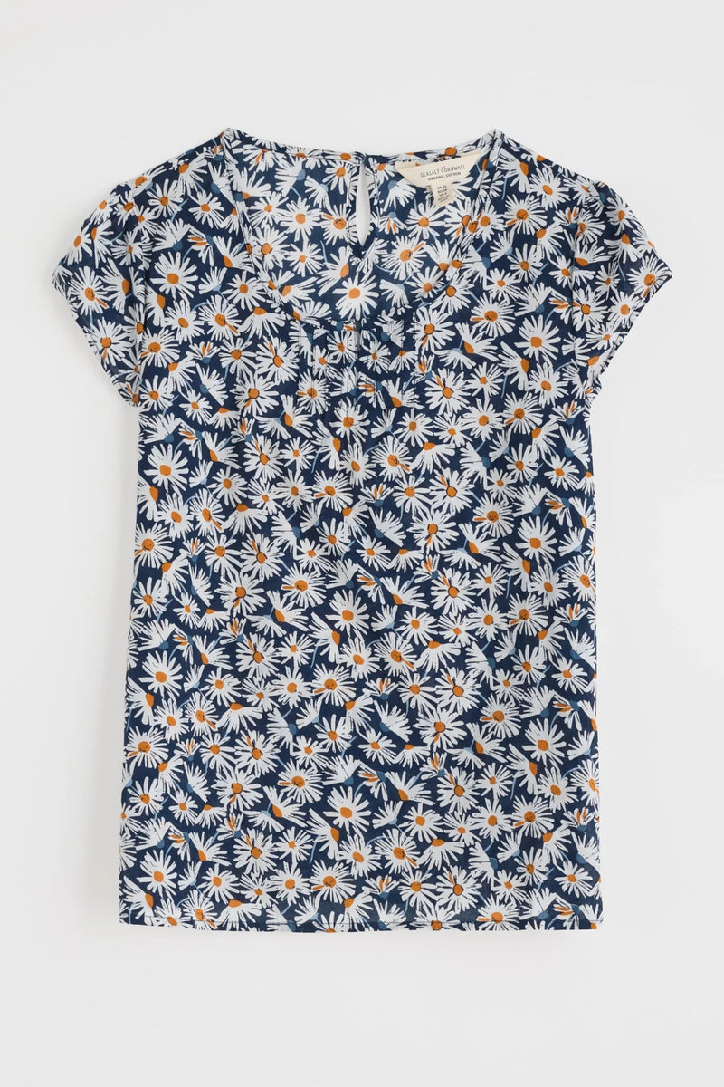 Seasalt Cornwall ‘Garden Gate’ Top II - Daisy Maritime