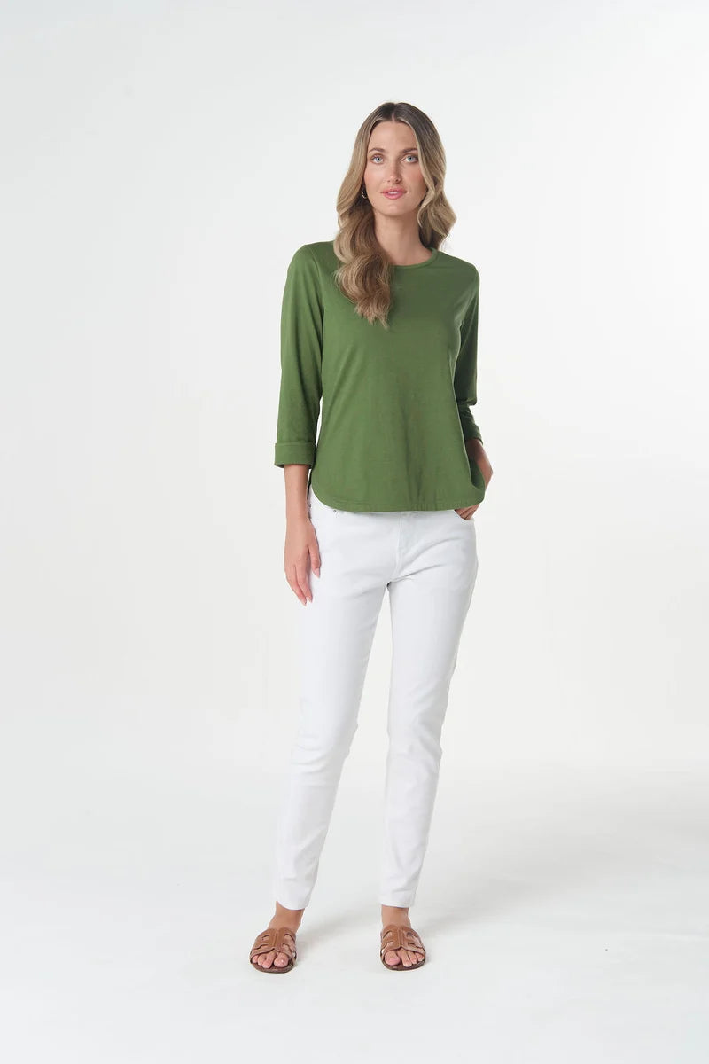 Goondiwindi T-Shirt - Cedar Green