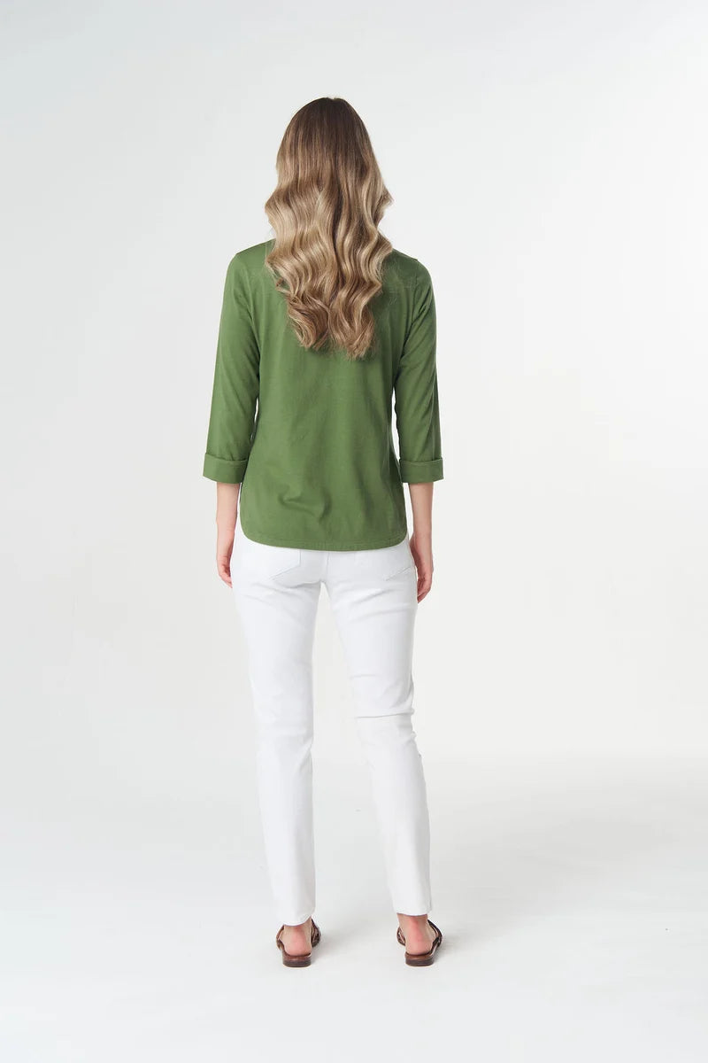 Goondiwindi T-Shirt - Cedar Green