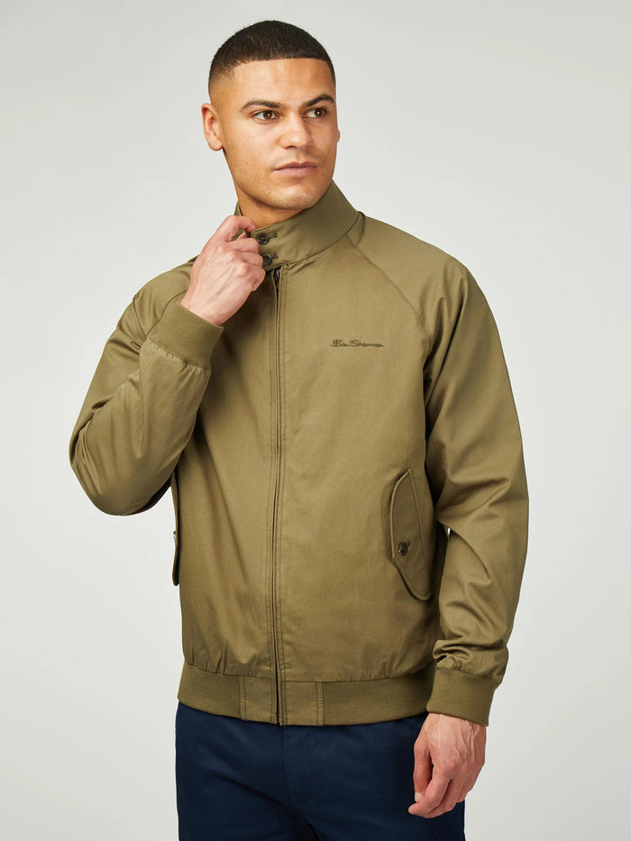 Ben Sherman Harrington Jacket in Camouflage