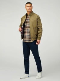 Ben Sherman Harrington Jacket in Camouflage