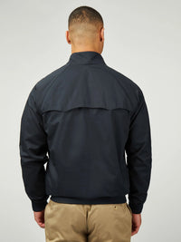 Ben Sherman Harrington Jacket in Dark Navy