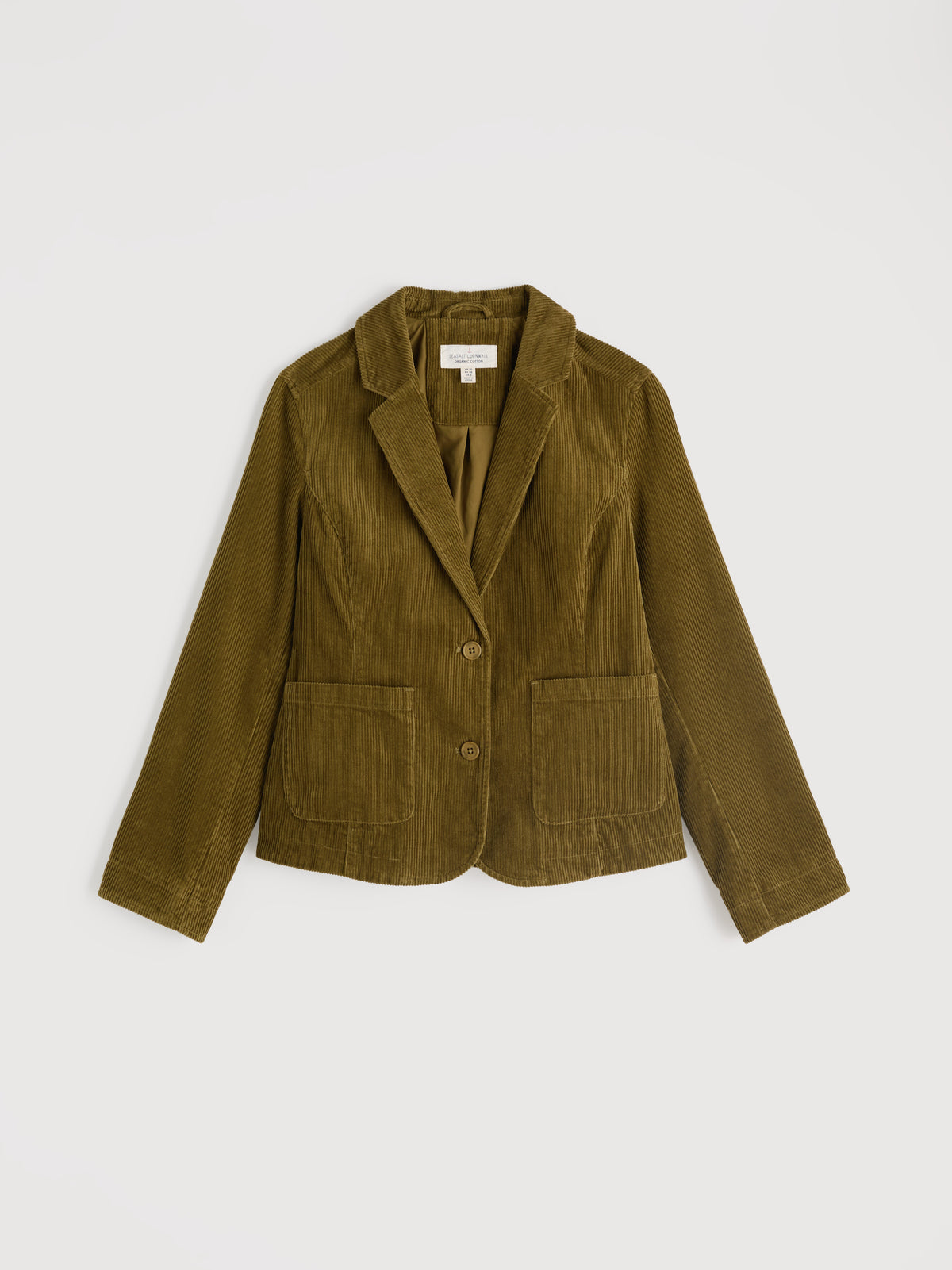 Seasalt Heald Blazer in Bright Olive Green