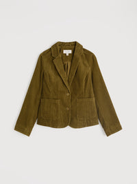 Seasalt Heald Blazer in Bright Olive Green