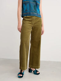 Seasalt Dillwyn Trouser in Bright Olive