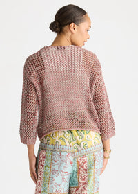 LD + Co Colour Mix Cardi in Sage LC8866
