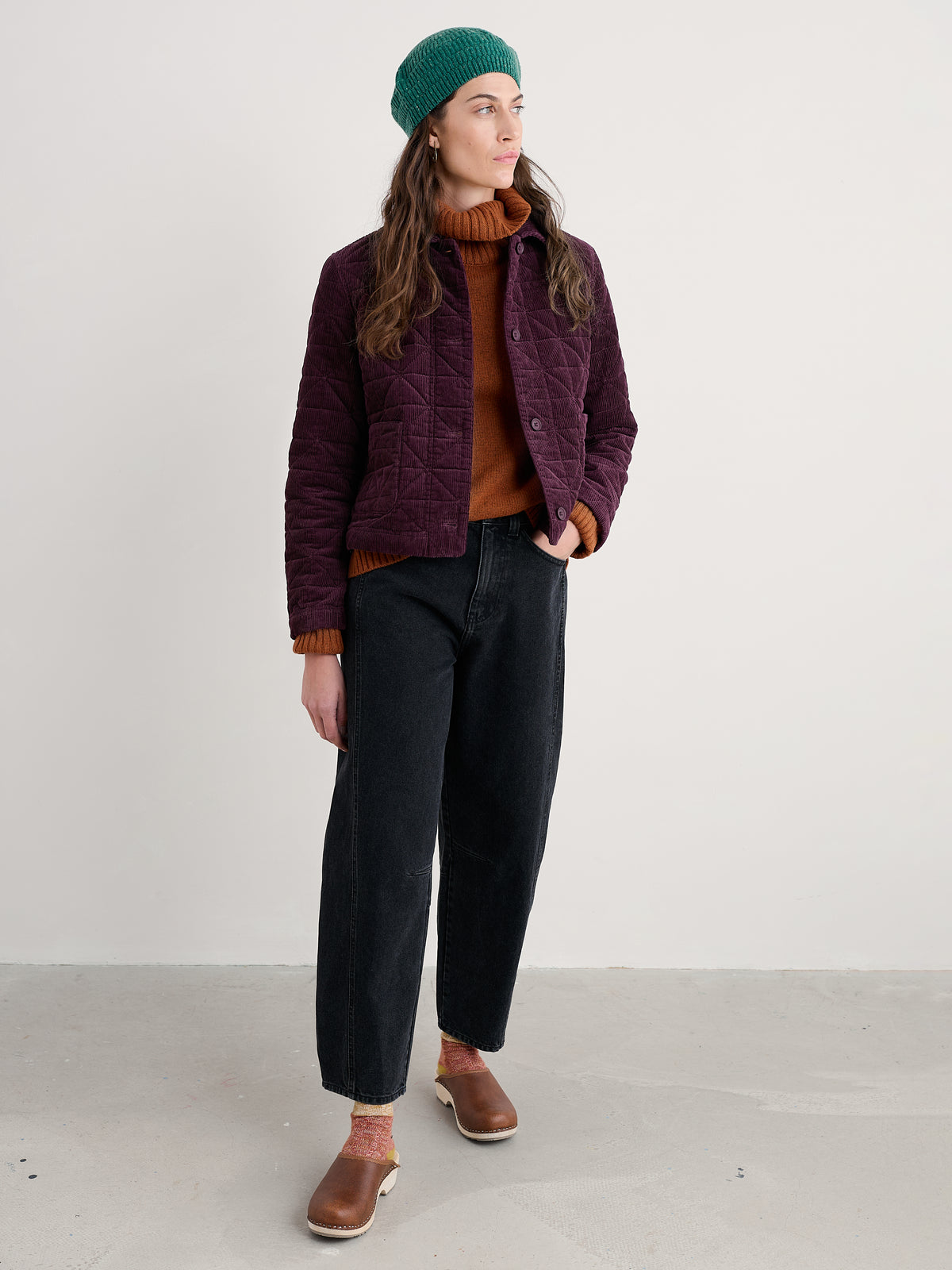 Seasalt Incoming Tide Jacket in Dark Hellebore
