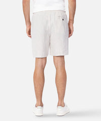 The Marina Linen Short in YD Sand