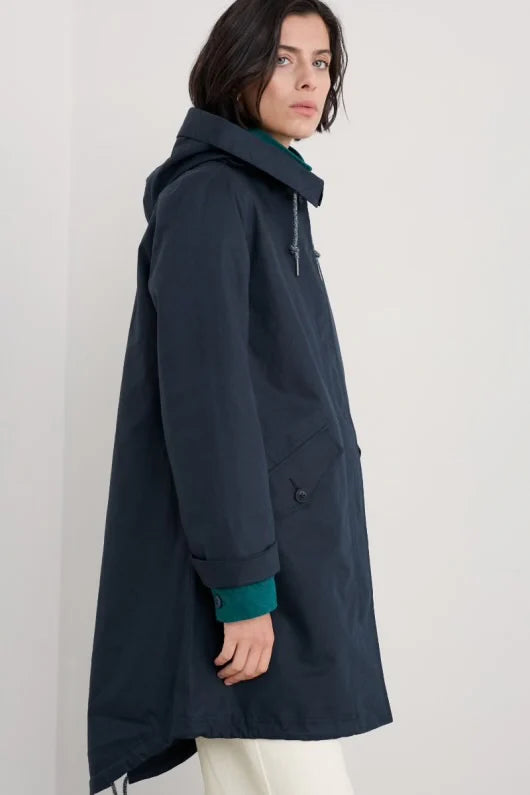 Seafaring Coat in Inkwell