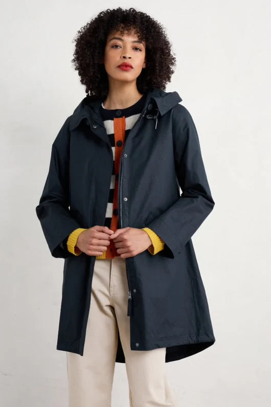 Seafaring Coat in Inkwell