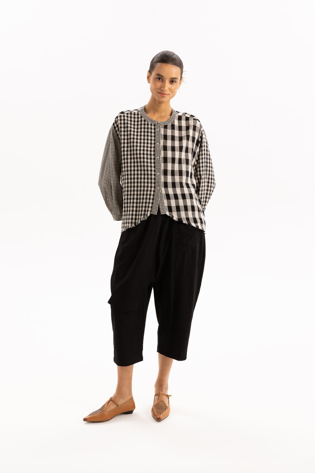 Ennor Shirt in Check Print