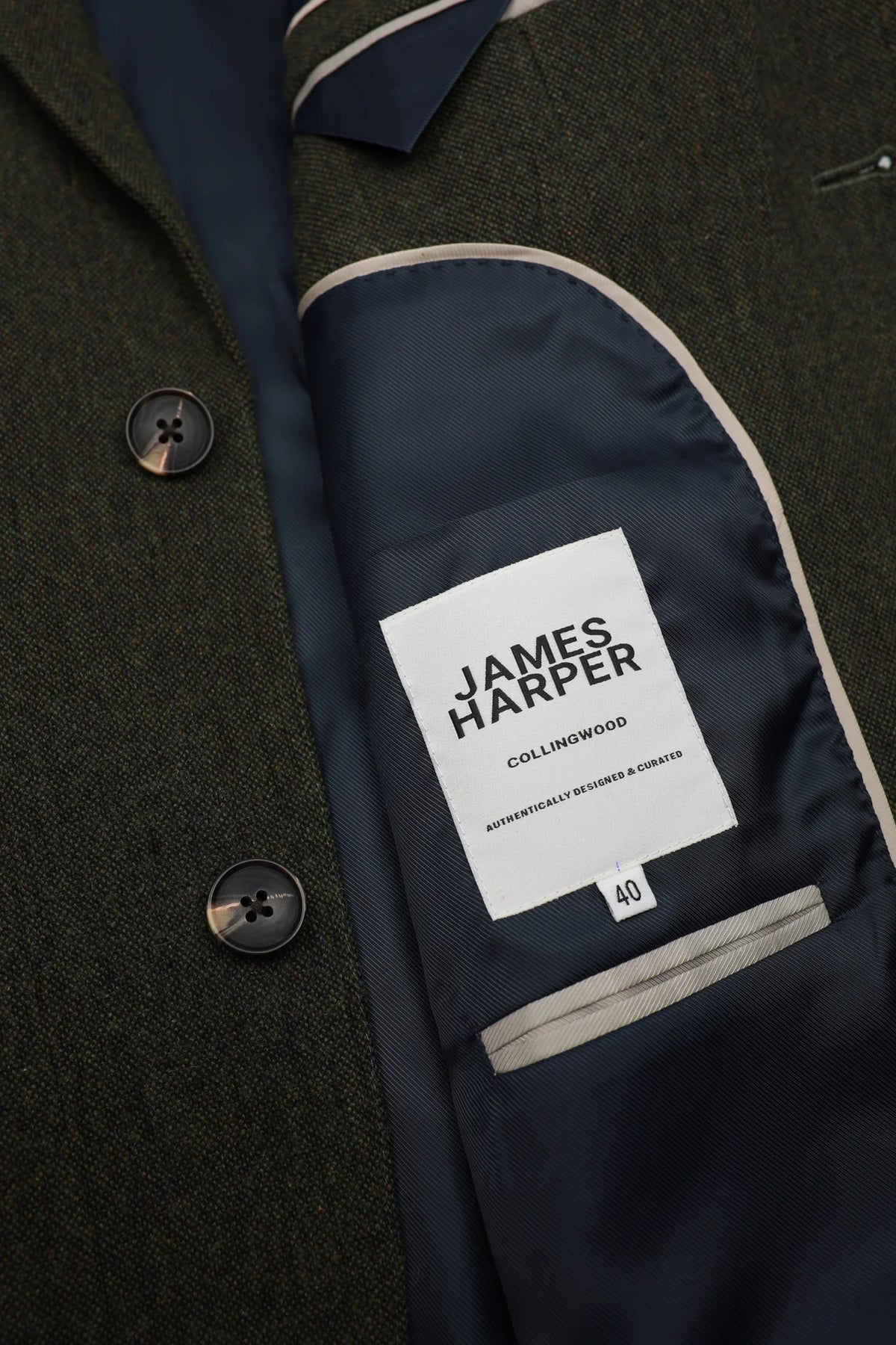 James Harper Olive Blazer JHJ158