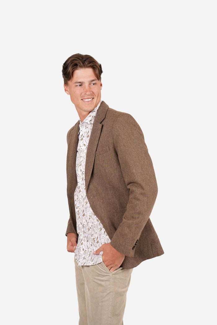 James Harper Brown Blazer JHJ158