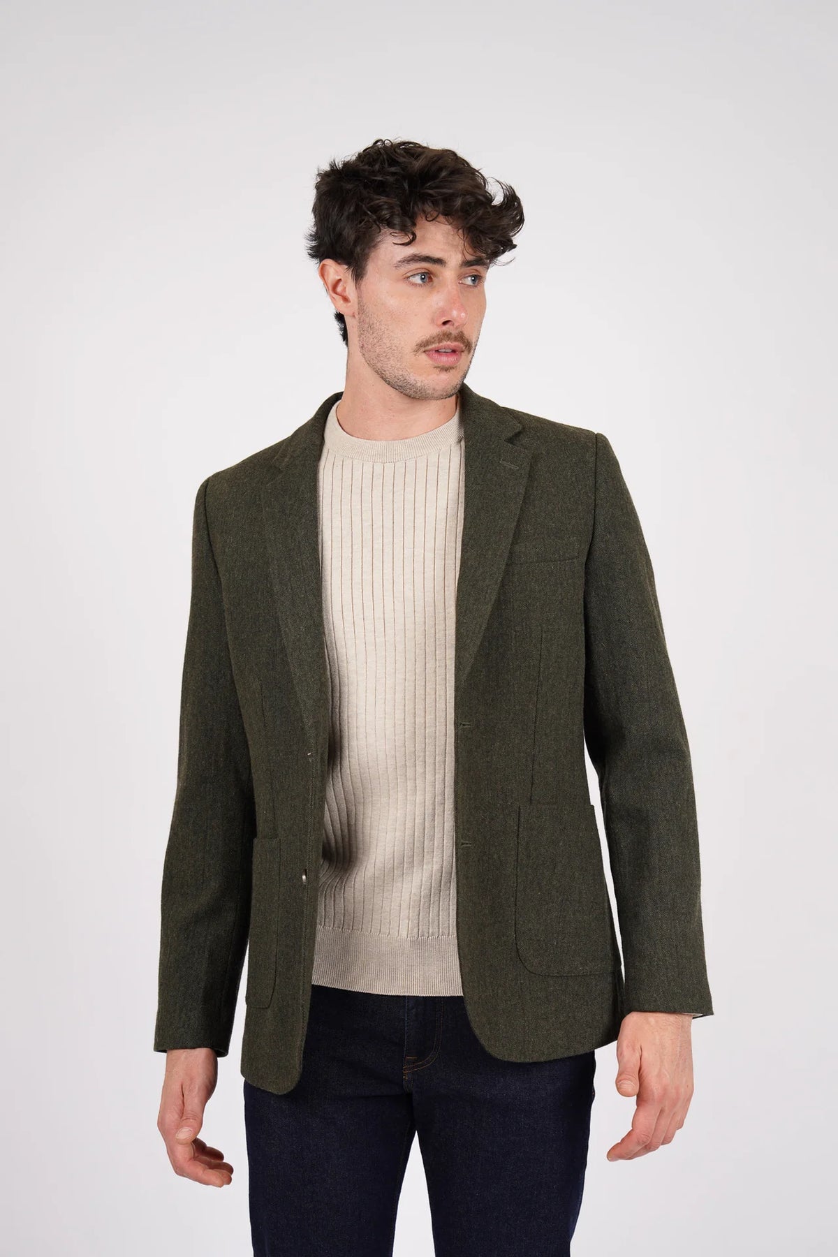 James Harper Olive Blazer JHJ158