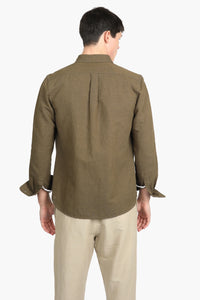 James Harper Linen Pants - Pebble