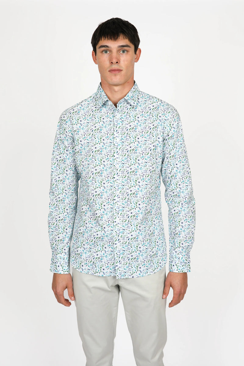 James Harper Long Sleeve Shirt - Floral
