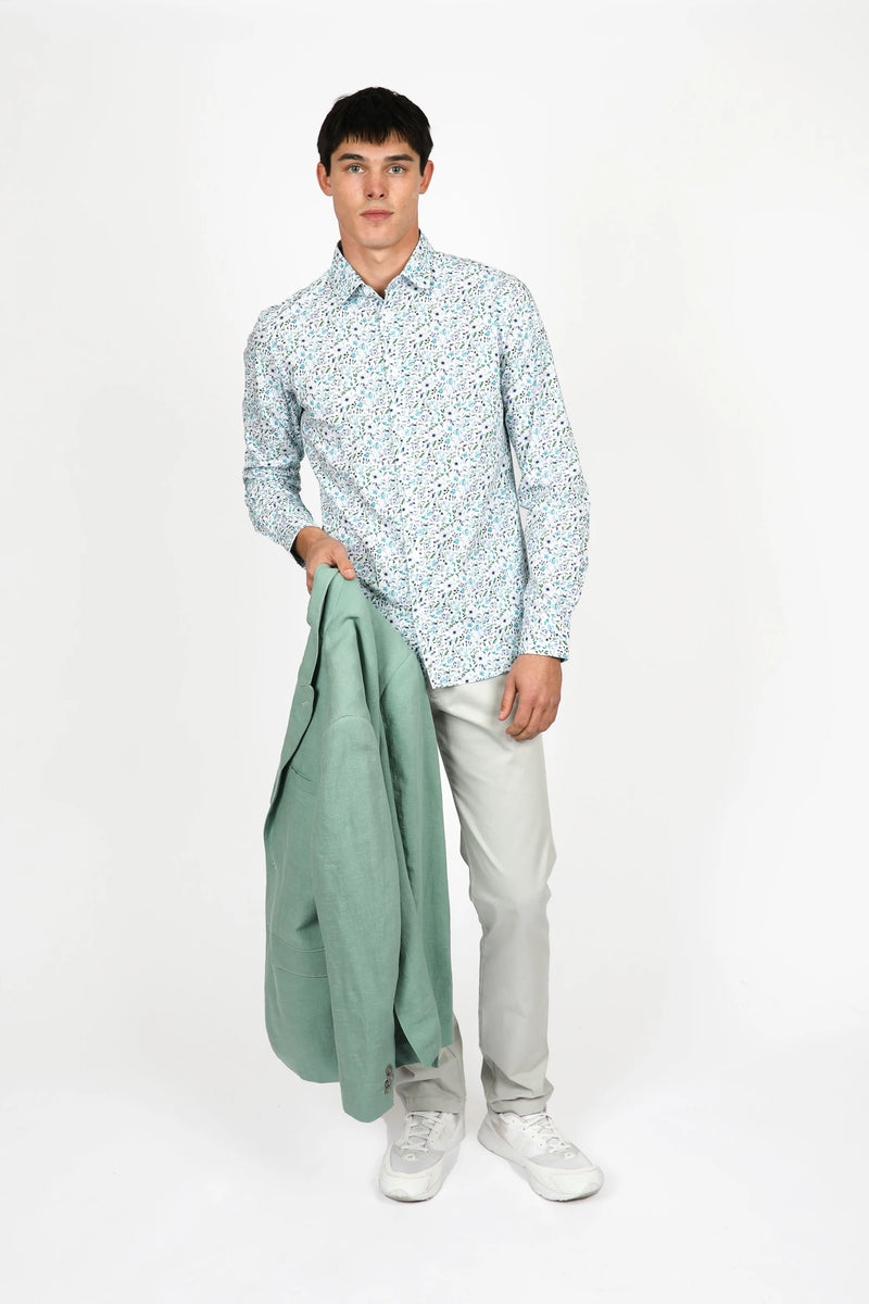 James Harper Long Sleeve Shirt - Floral