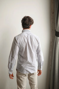 James Harper Capri Fern Peached Poplin Long Sleeve Shirt JHS614