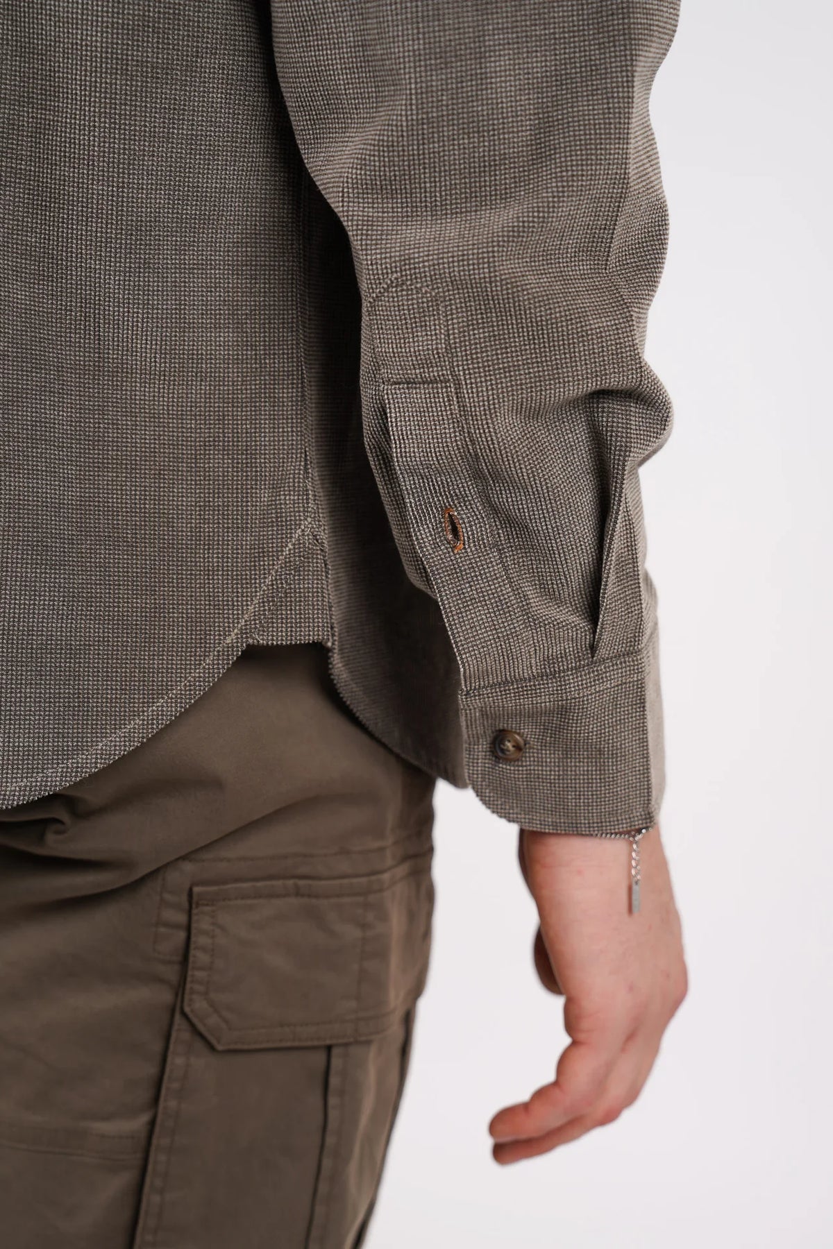James Harper Long Sleeve Shirt - Cement