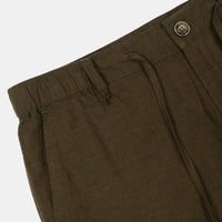 James Harper Linen Pants - Olive