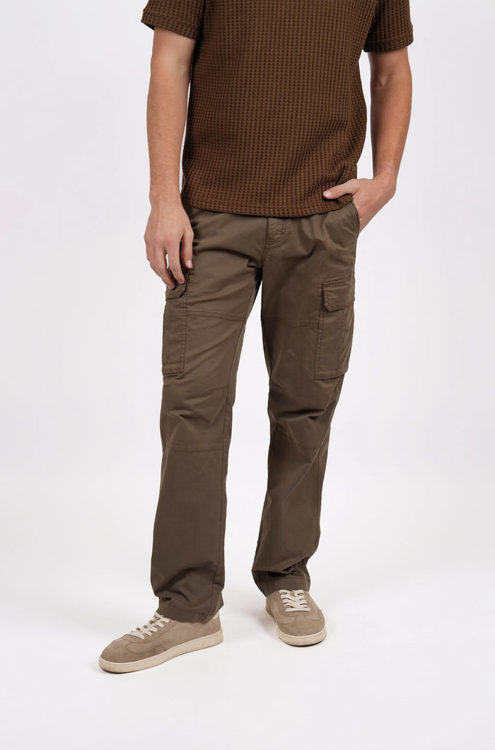 James Harper Cargo Pants - MUSHROOM JHTR61
