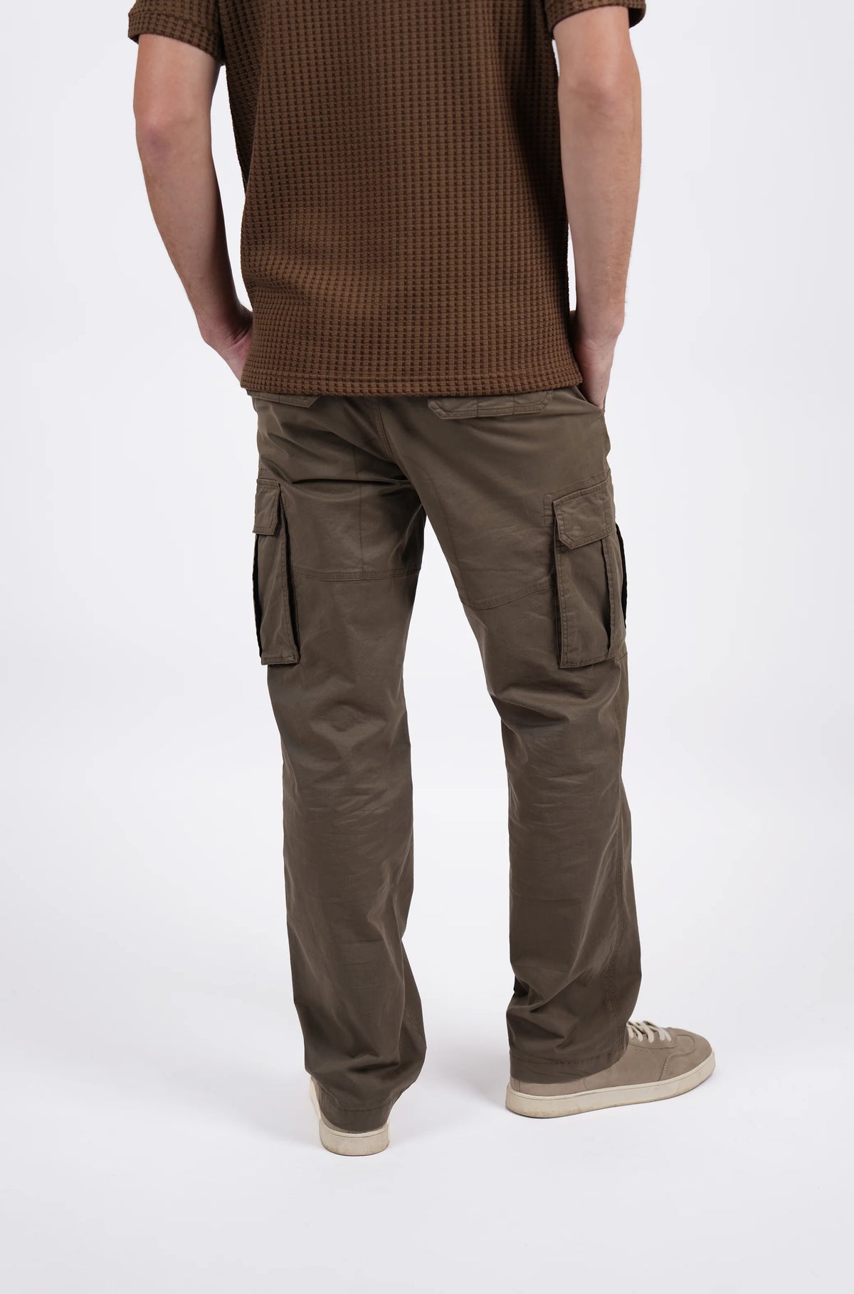 James Harper Cargo Pants - MUSHROOM JHTR61