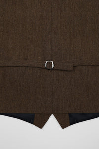 James Harper Brown Waistcoat JHW15